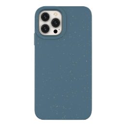Eco Case dėklas, skirtas iPhone 14 Plus silikoniniam skaidomam dėklui tamsiai mėlynas