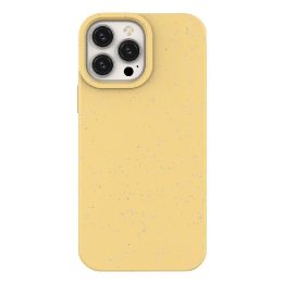 Eco Case dėklas, skirtas iPhone 14 Plus silikoninis skaidus dangtelis geltonas