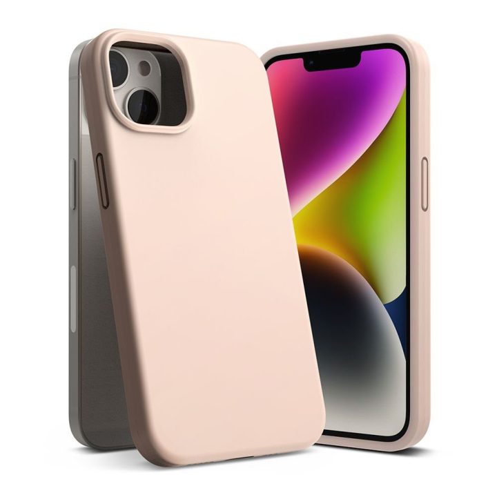 Ringke Apple iPhone 14 Plus 6.7 SILIKONINIS RAUDŽIS SMĖLIS