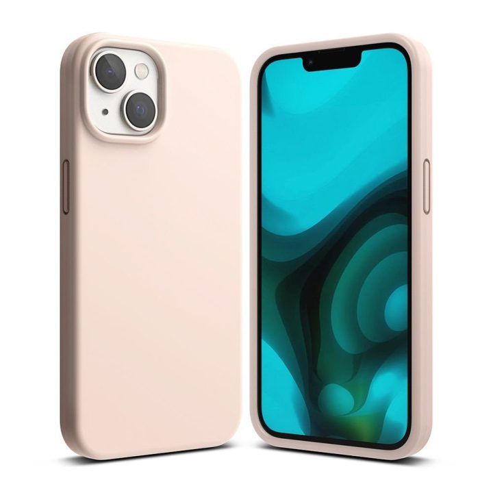 Ringke Apple iPhone 14 Plus 6.7 SILIKONINIS RAUDŽIS SMĖLIS