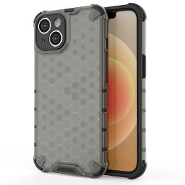 Korinis dėklas iPhone 14 šarvuotam hibridiniam dangteliui juodas