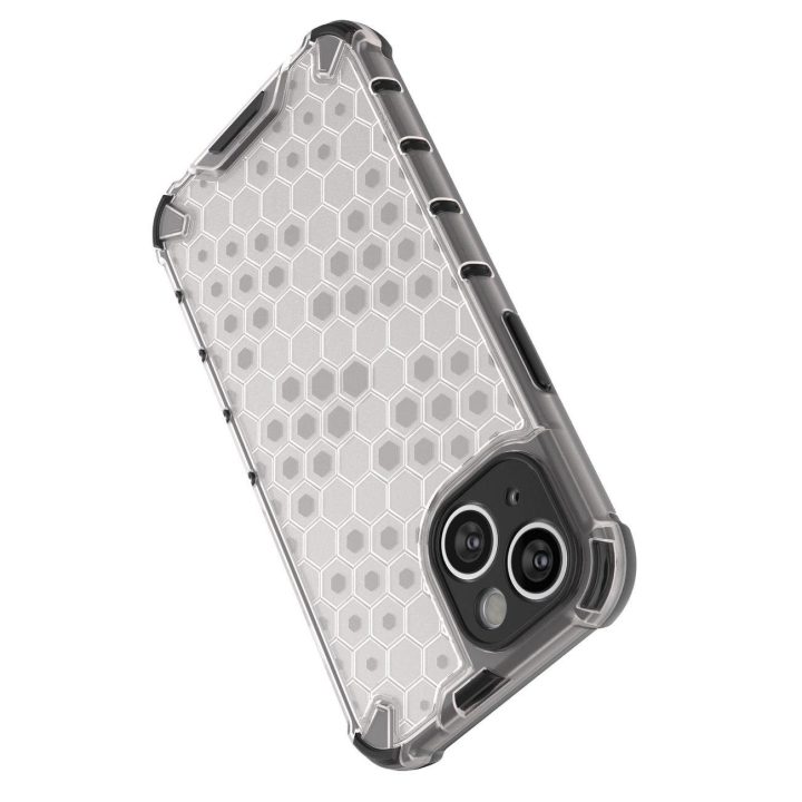 Korinis dėklas iPhone 14 šarvuotam hibridiniam dangteliui mėlynas