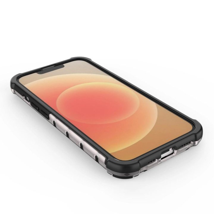 Korinis dėklas iPhone 14 Plus šarvuotas hibridinis dangtelis juodas