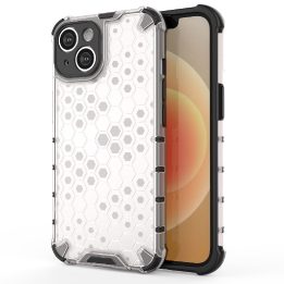 Korinis dėklas iPhone 14 Plus šarvuotas hibridinis dangtelis skaidrus