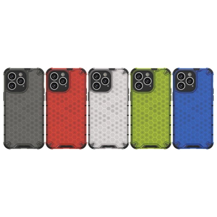 Korinis dėklas iPhone 14 Pro šarvuotas hibridinis dangtelis juodas