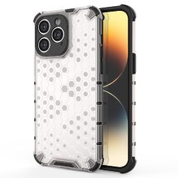 Korinis dėklas iPhone 14 Pro šarvuotas hibridinis dangtelis skaidrus