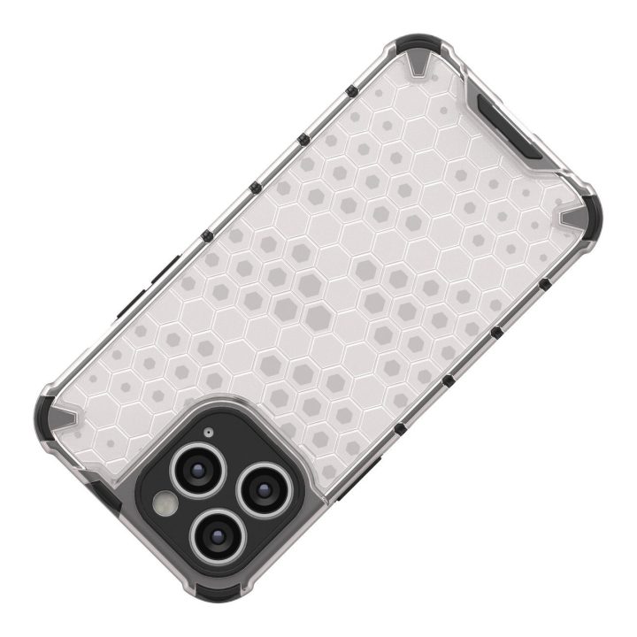 Korinis dėklas iPhone 14 Pro šarvuotas hibridinis dangtelis skaidrus