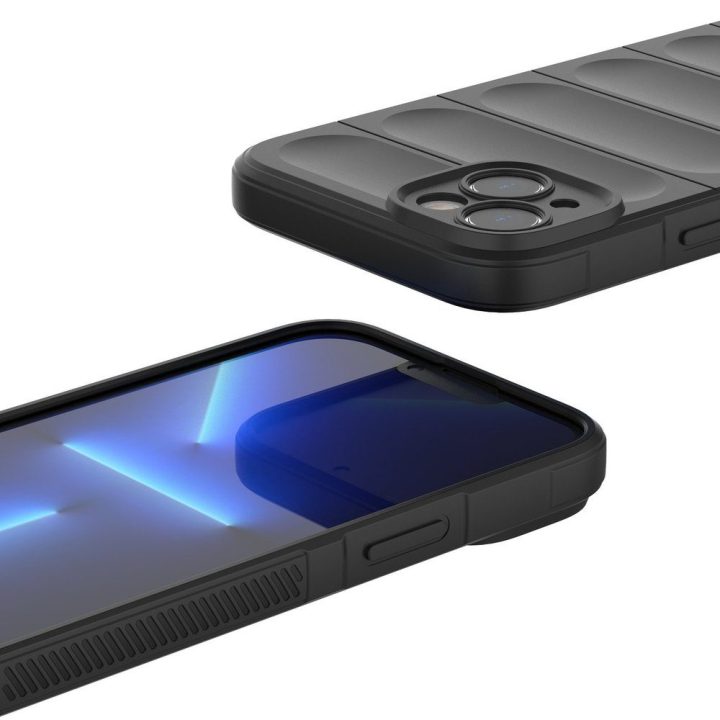 skirtas iPhone 14 Plus lankstus šarvuotas tamsiai mėlynas dangtelis