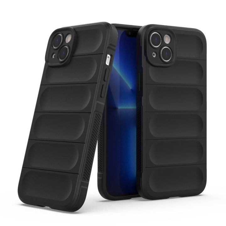 skirtas iPhone 14 Plus lankstus šarvuotas tamsiai mėlynas dangtelis