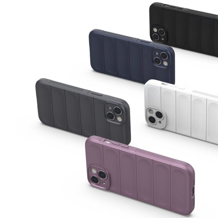 skirtas iPhone 14 Plus lankstus šarvuotas tamsiai mėlynas dangtelis