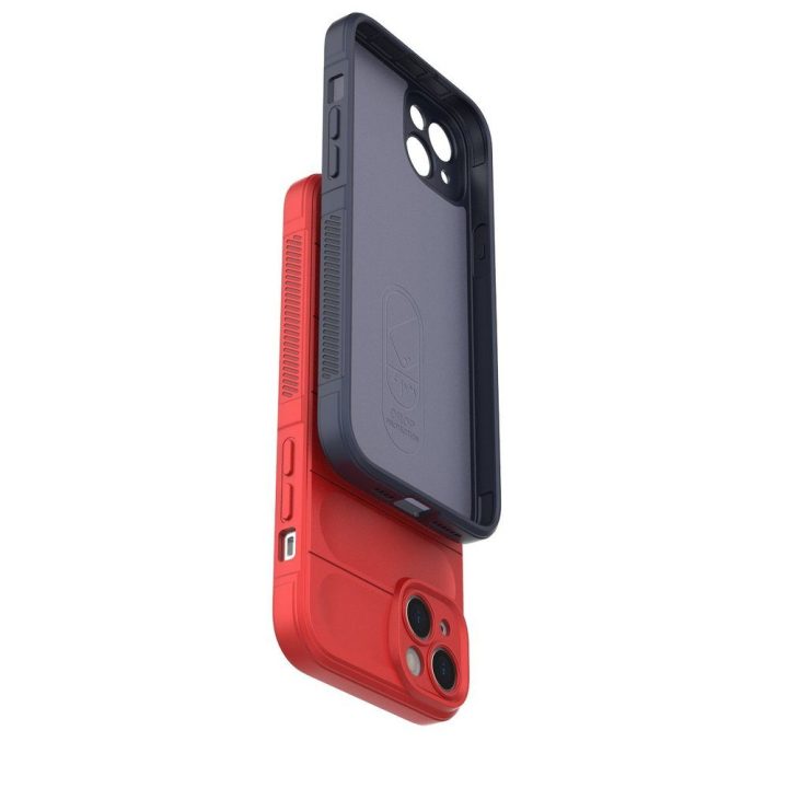 skirtas iPhone 14 Plus lankstus šarvuotas dėklas šviesiai mėlynas