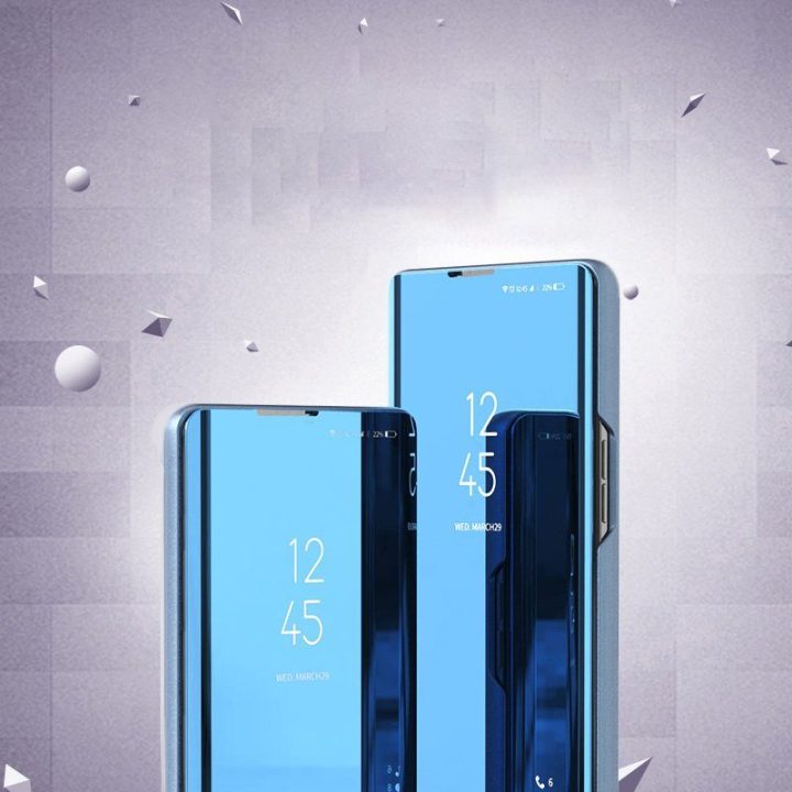 Clear View Case dangtelis skirtas Oppo Find X5 Pro dangtelis su juodu atvartu