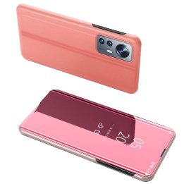 Clear View“ dėklo dangtelis, skirtas Xiaomi 12 Lite“, su rožiniu atvartu