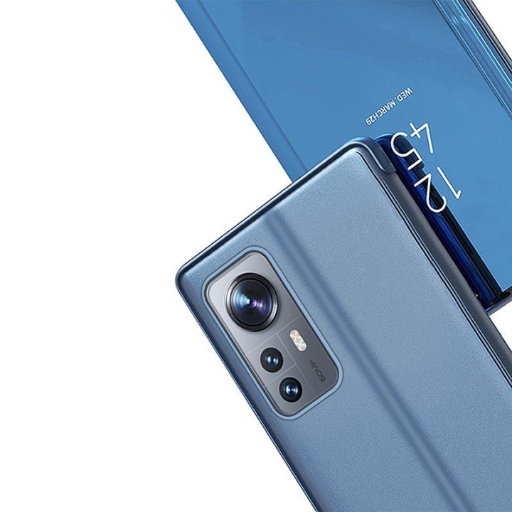 Clear View“ dėklo dangtelis, skirtas Xiaomi 12 Lite“, su rožiniu atvartu