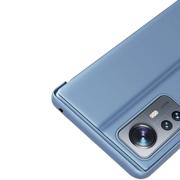 Clear View“ dėklo dangtelis, skirtas Xiaomi 12 Lite“, su rožiniu atvartu