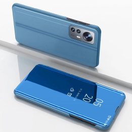 Clear View Case dangtelis skirtas Xiaomi 12 Lite mėlynas atverčiamas dangtelis
