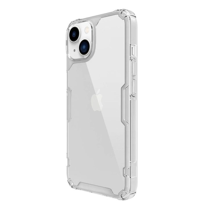 Nillkin Nature Pro dėklas iPhone 14 Plus šarvuotas dangtelis permatomas dangtelis