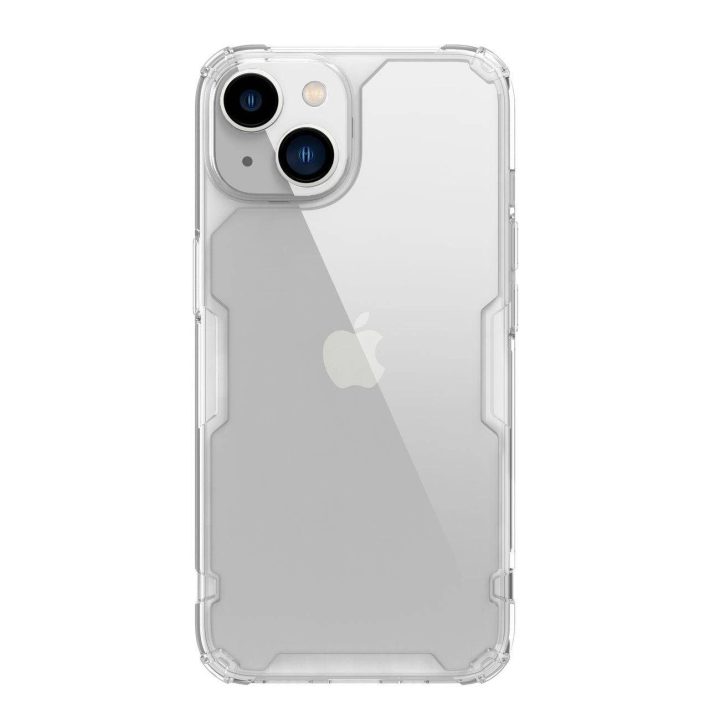 Nillkin Nature Pro dėklas iPhone 14 Plus šarvuotas dangtelis permatomas dangtelis