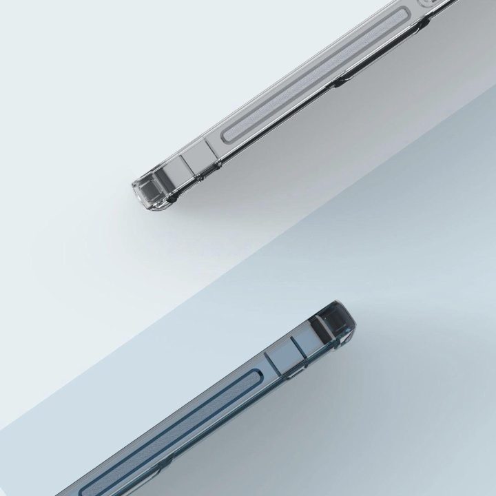 Nillkin Nature Pro dėklas iPhone 14 Plus šarvuotas dėklo dangtelis mėlynas