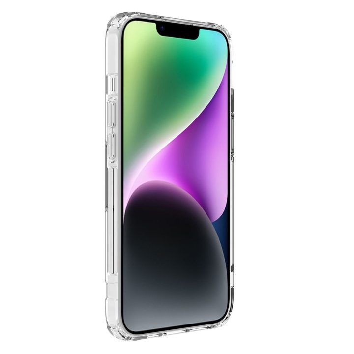 Nillkin Nature Pro magnetinis dėklas, skirtas iPhone 14 Plus magnetiniam MagSafe skaidriam dėklui