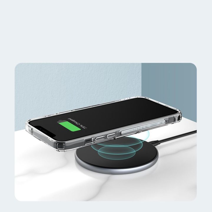 Nillkin Nature Pro magnetinis dėklas iPhone 14 Plus magnetinis MagSafe dangtelis mėlynas