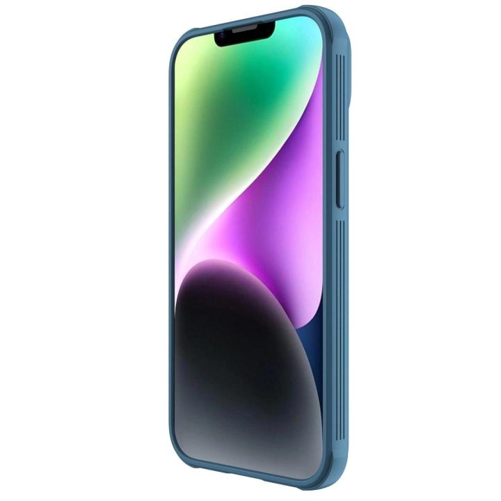 Nillkin CamShield Pro magnetinis dėklas iPhone 14 Plus 6.7 2022 Blue