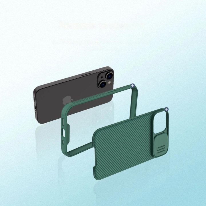 Nillkin CamShield Pro Case (PC ir TPU) iPhone 14 Plus 6.7 2022 Black