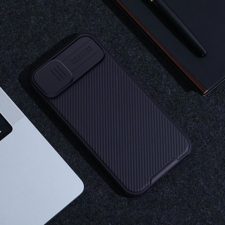 Nillkin CamShield Pro Case (PC ir TPU) iPhone 14 Plus 6.7 2022 Black