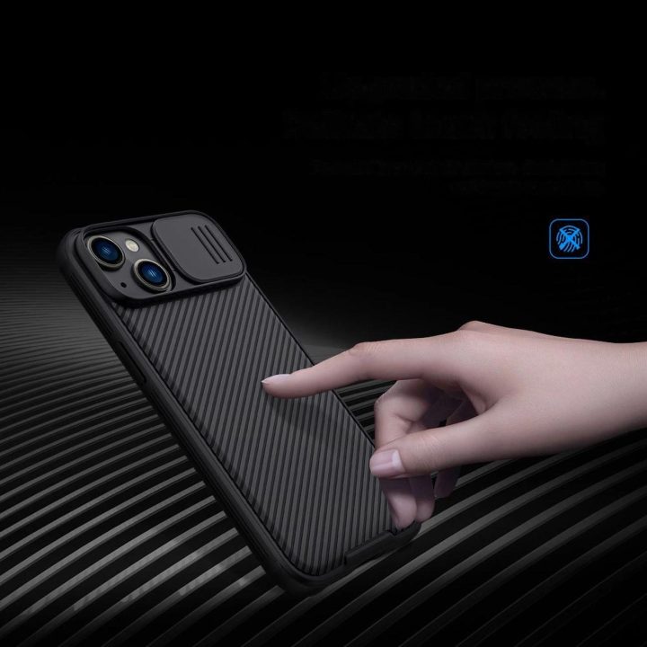 Nillkin CamShield Pro Case (PC ir TPU) iPhone 14 Plus 6.7 2022 Black