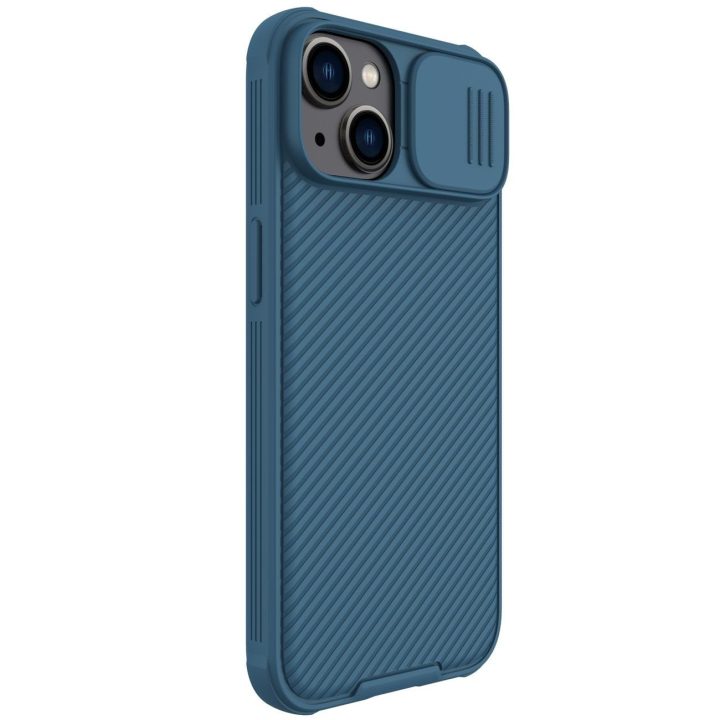 Nillkin CamShield Pro Case (PC ir TPU) iPhone 14 Plus 6.7 2022 Blue