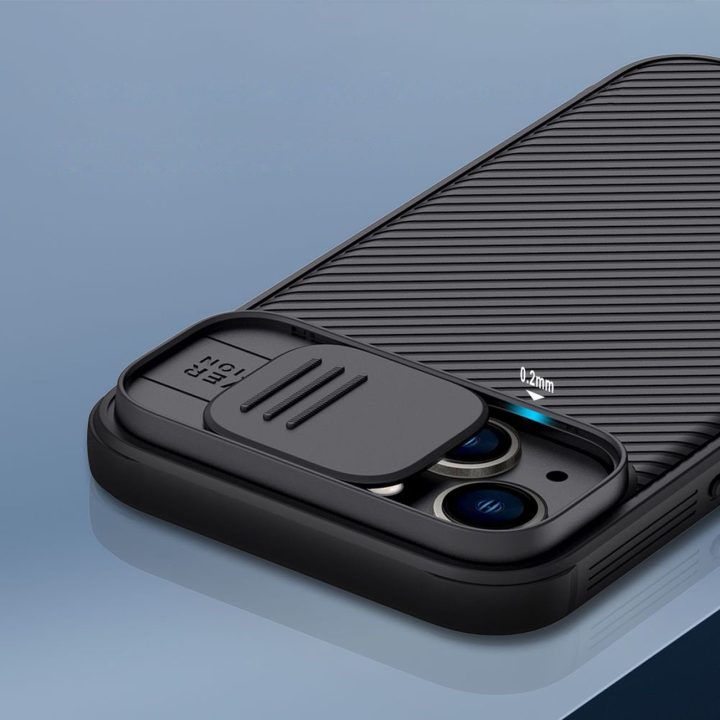 Nillkin CamShield Pro Case (PC ir TPU) iPhone 14 Plus 6.7 2022 Blue