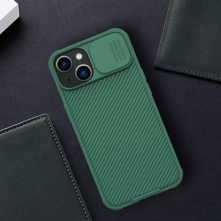 Nillkin CamShield Pro Case (PC ir TPU) iPhone 14 Plus 6.7 2022 Blue