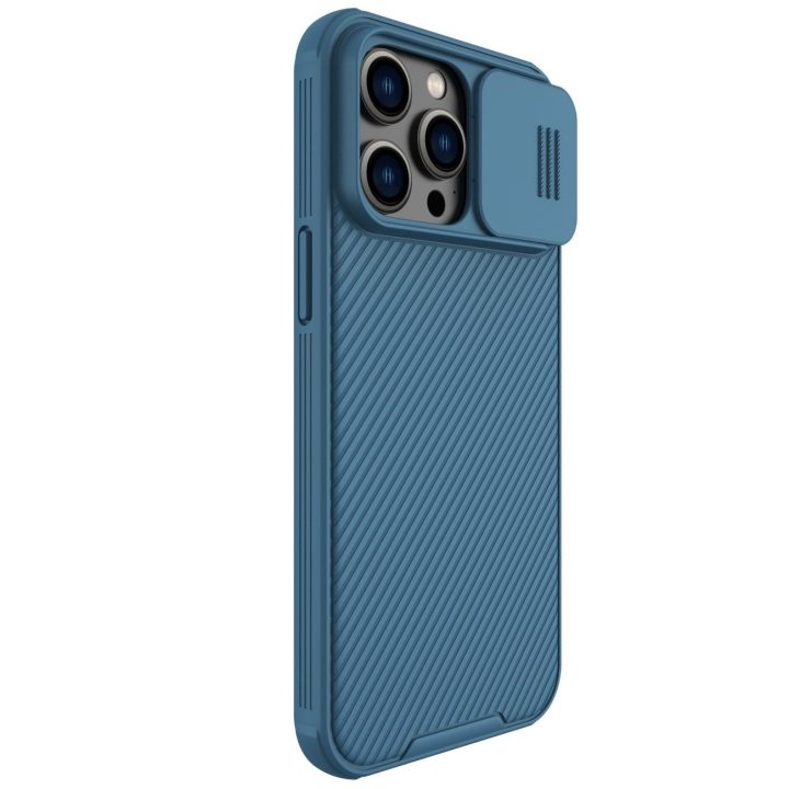 Nillkin CamShield Pro dėklas iPhone 14 Pro Max 6.7 2022 Blue