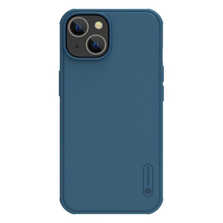 Nillkin Super Frosted Shield Pro magnetinis dėklas iPhone 14 Plus 6.7 2022 Blue