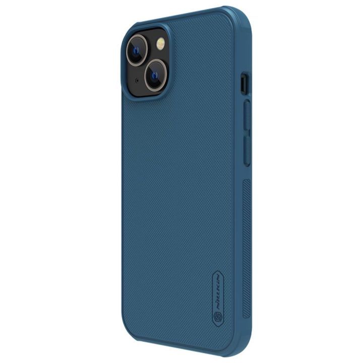 Nillkin Super Frosted Shield Pro magnetinis dėklas iPhone 14 Plus 6.7 2022 Blue