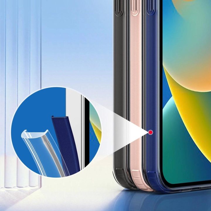 Clin2 dėklas iPhone 14 Plus magnetinis MagSafe dangtelis mėlynas