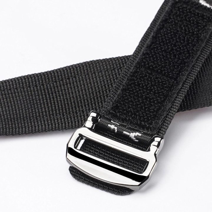 Dirželis (lauko versija) Apple Watch Ultra Strap, SE, 9, 8, 7, 6, 5, 4, 3, 2, 1 (49, 45, 44, 42 mm) Nailono apyrankė, juoda ir r