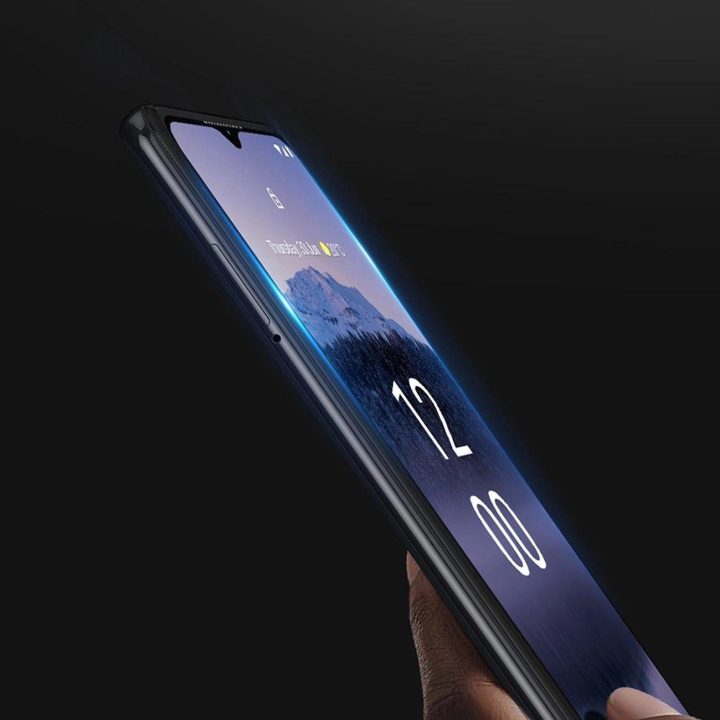 10D grūdintas stiklas, skirtas Nokia G11 Plus 9H su juodu rėmeliu