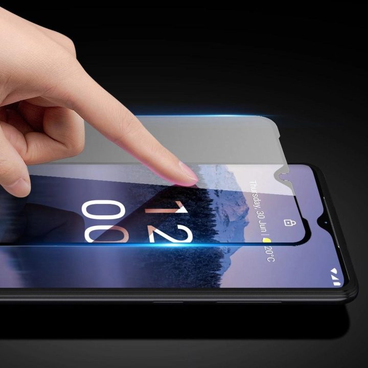 10D grūdintas stiklas, skirtas Nokia G11 Plus 9H su juodu rėmeliu
