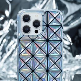 Kingxbar Miya serijos dėklas iPhone 14 Plus galinis dangtelis baltas