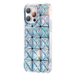 Kingxbar Miya serijos dėklas, skirtas iPhone 14 Plus dangtelio galinio dangtelio lazerinės spalvos