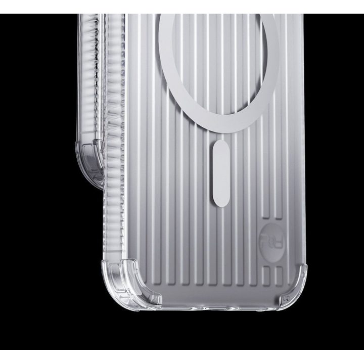 Kingxbar PQY Go Out serijos magnetinis dėklas iPhone 14 Pro MagSafe juodas