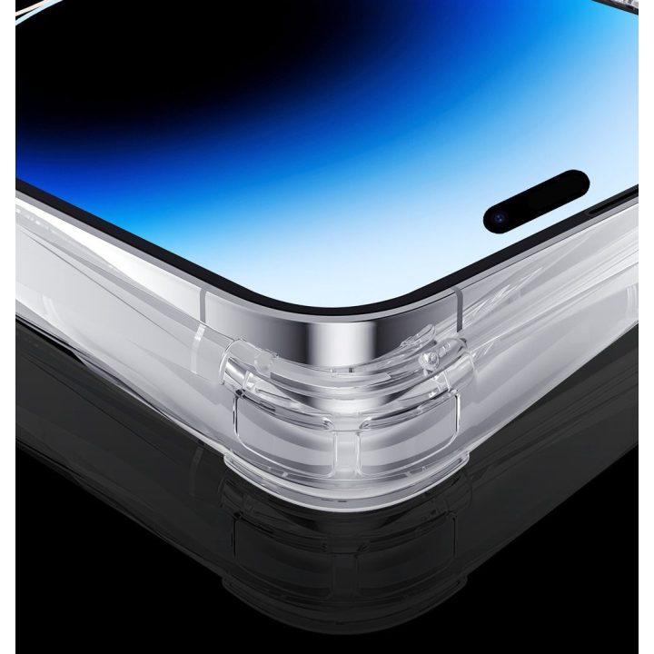 Kingxbar PQY Go Out serijos magnetinis dėklas iPhone 14 Pro MagSafe juodas
