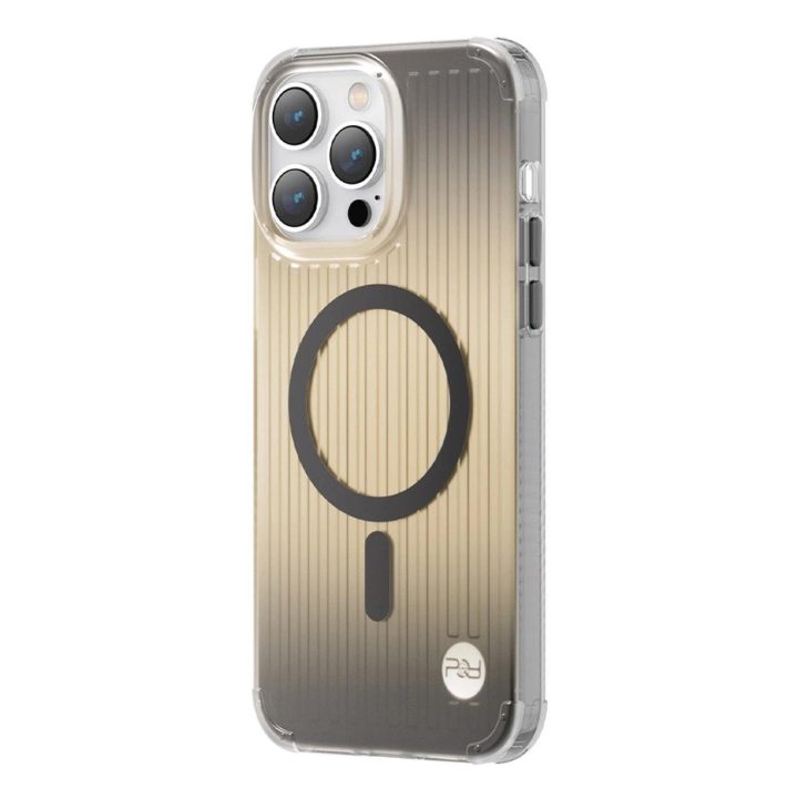 Kingxbar PQY Go Out serijos magnetinis dėklas iPhone 14 Plus MagSafe juodas