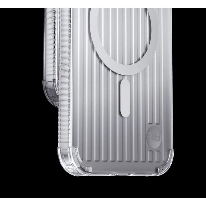 Kingxbar PQY Go Out serijos magnetinis dėklas iPhone 14 Plus MagSafe juodas