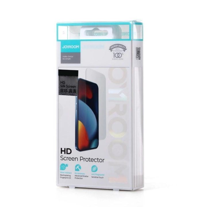 Knight 2,5D FS TG 5x stiklinis iPhone 14 Plus viso ekrano (JR-DH07)