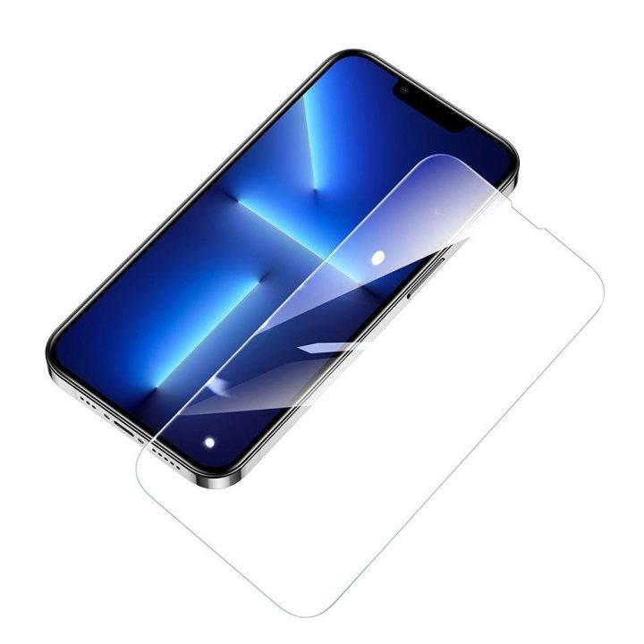 Knight 2,5D FS TG 5x stiklinis iPhone 14 Plus viso ekrano (JR-DH07)
