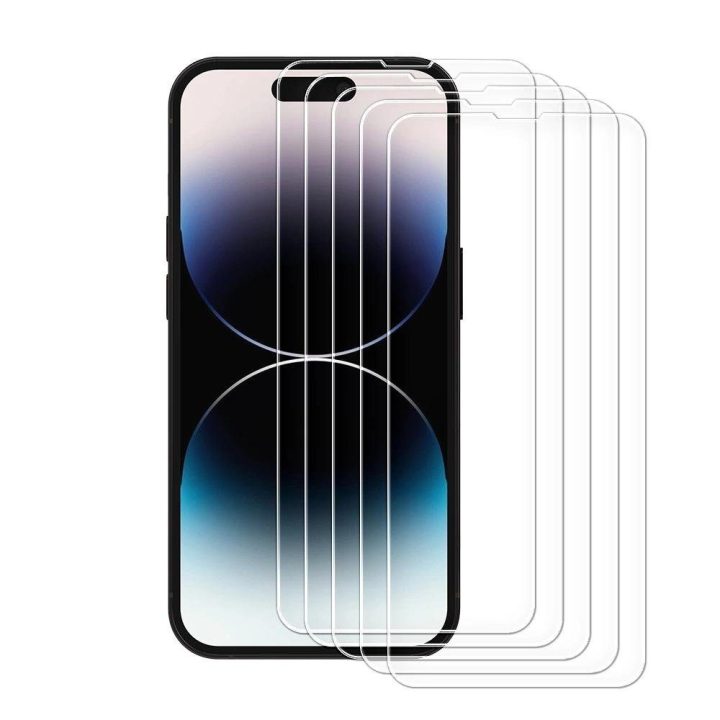 Knight 2,5D FS TG 5x stiklinis iPhone 14 Plus viso ekrano (JR-DH07)