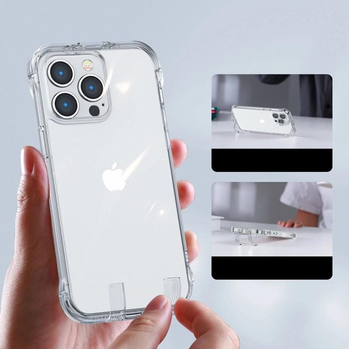 Defender“ serijos dėklo dangtelis, skirtas iPhone 14 Pro Max“ šarvuoto kablio dangtelio stovui (JR-14H4)