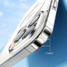 14D magnetinis dėklas Magnetinis dėklas, skirtas iPhone 14 Plus, suderinamas su MagSafe skaidriu (JR-14D7)